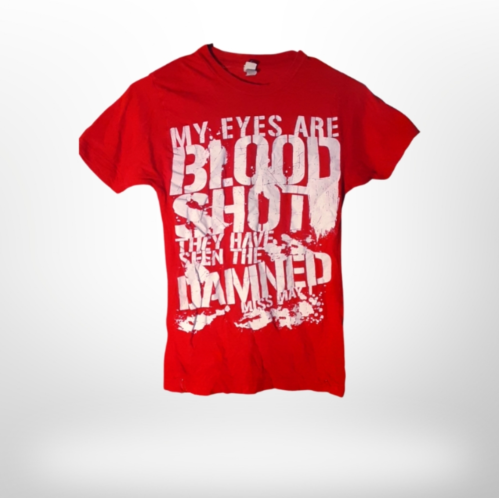 "My Eyes Are Bloodshot" Miss May I Tee